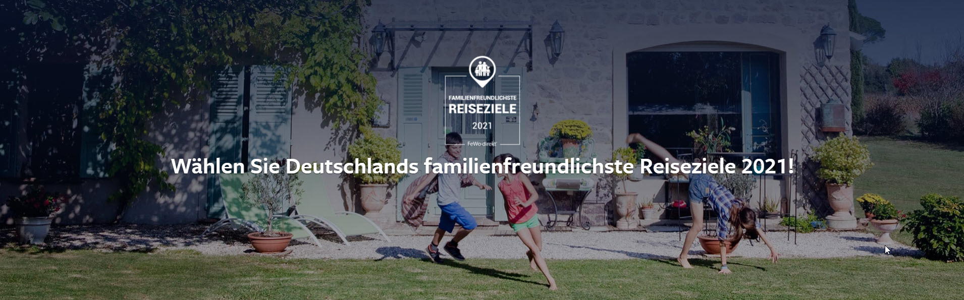 Familienfreundlichste Reiseziele in Deutschland gesucht