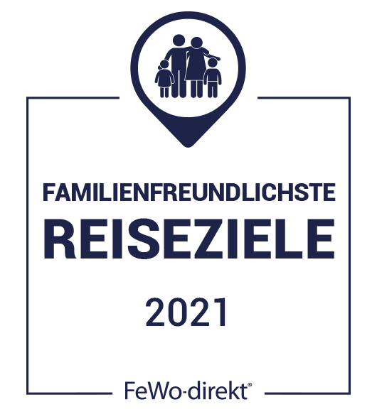 Familienfreundlichste Reiseziele in Deutschland Logo