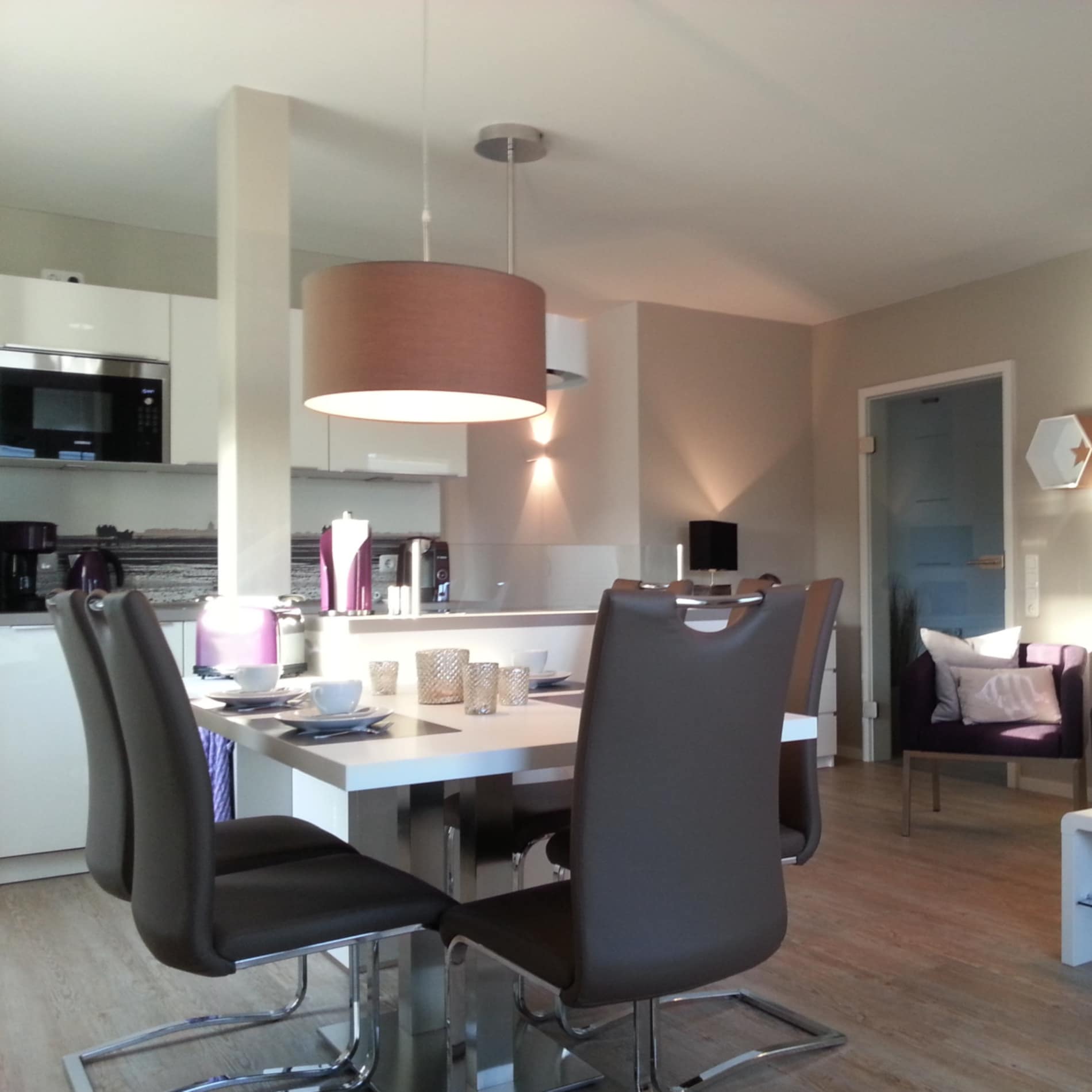 Ferienwohnung in Duhnen mit drei Schlafzimmern und moderner Küche