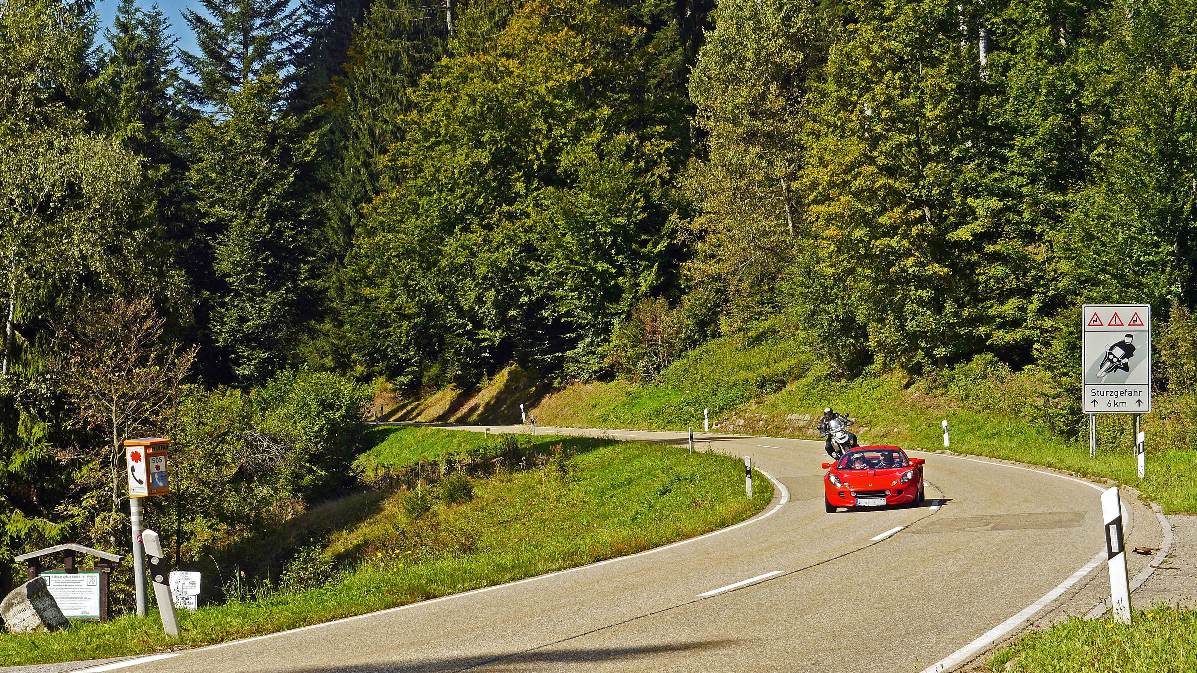 Unterwegs auf der Schwarzwaldhochstraße