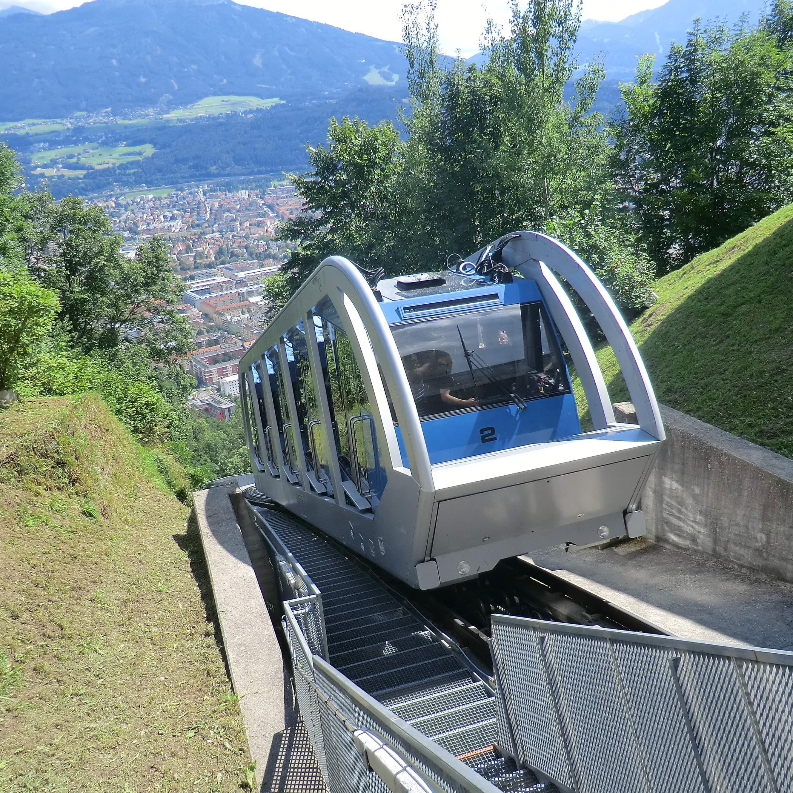 Die Hungerburgbahn in Innsbruck