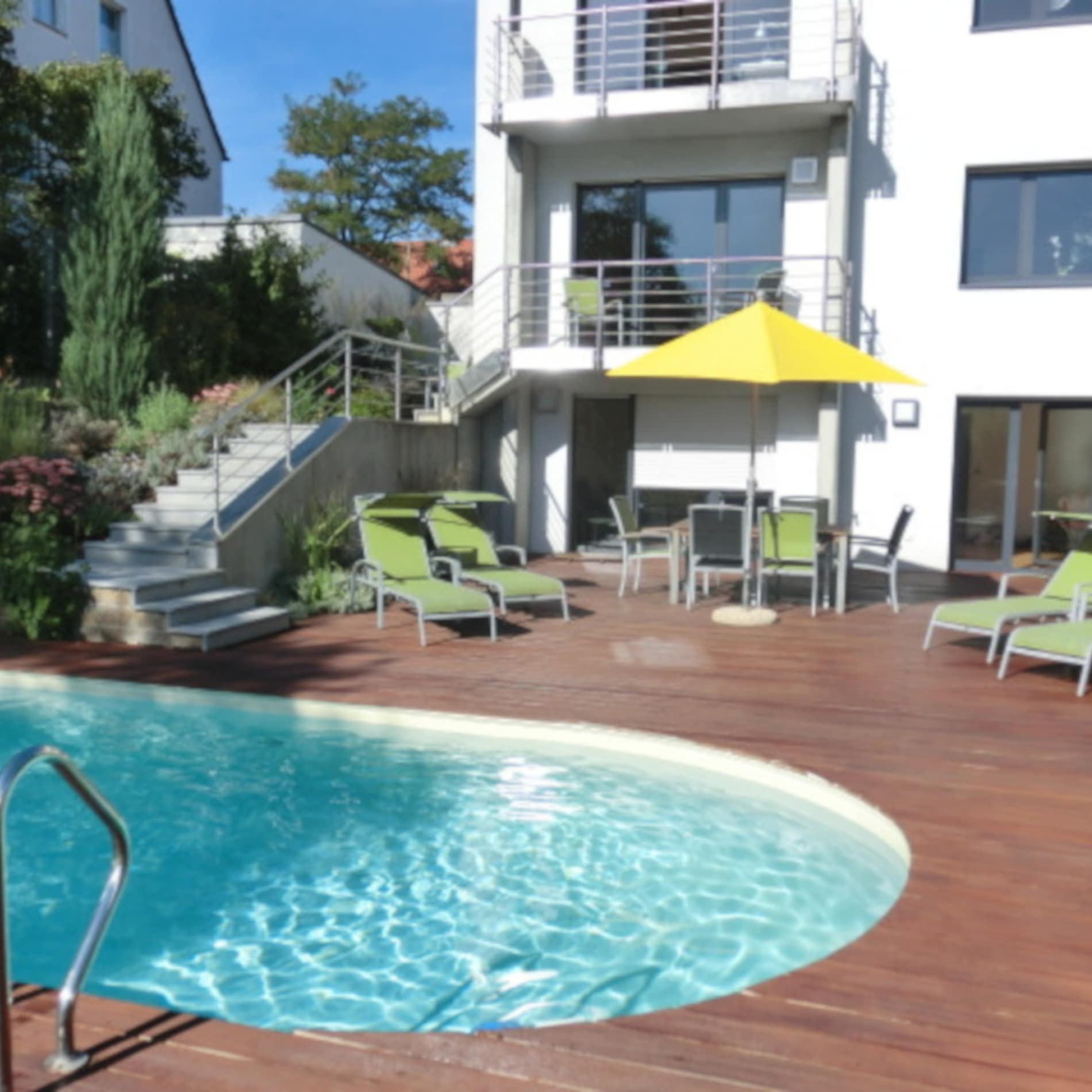 Ferienwohnung in Würzburg-Frauenland mit Schwimmbad zur Nutzung