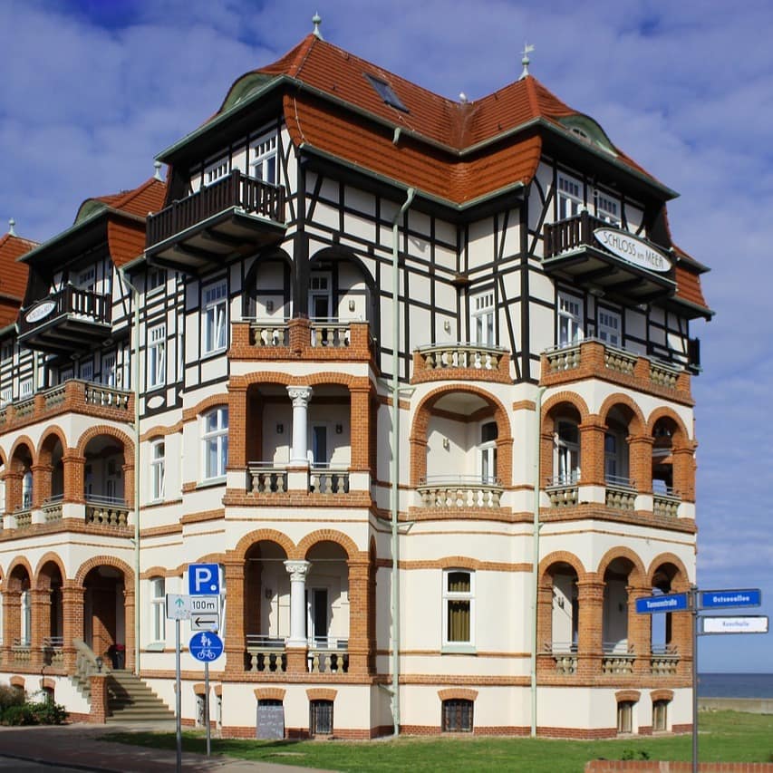 Ein Haus direkt an der Ostsee
