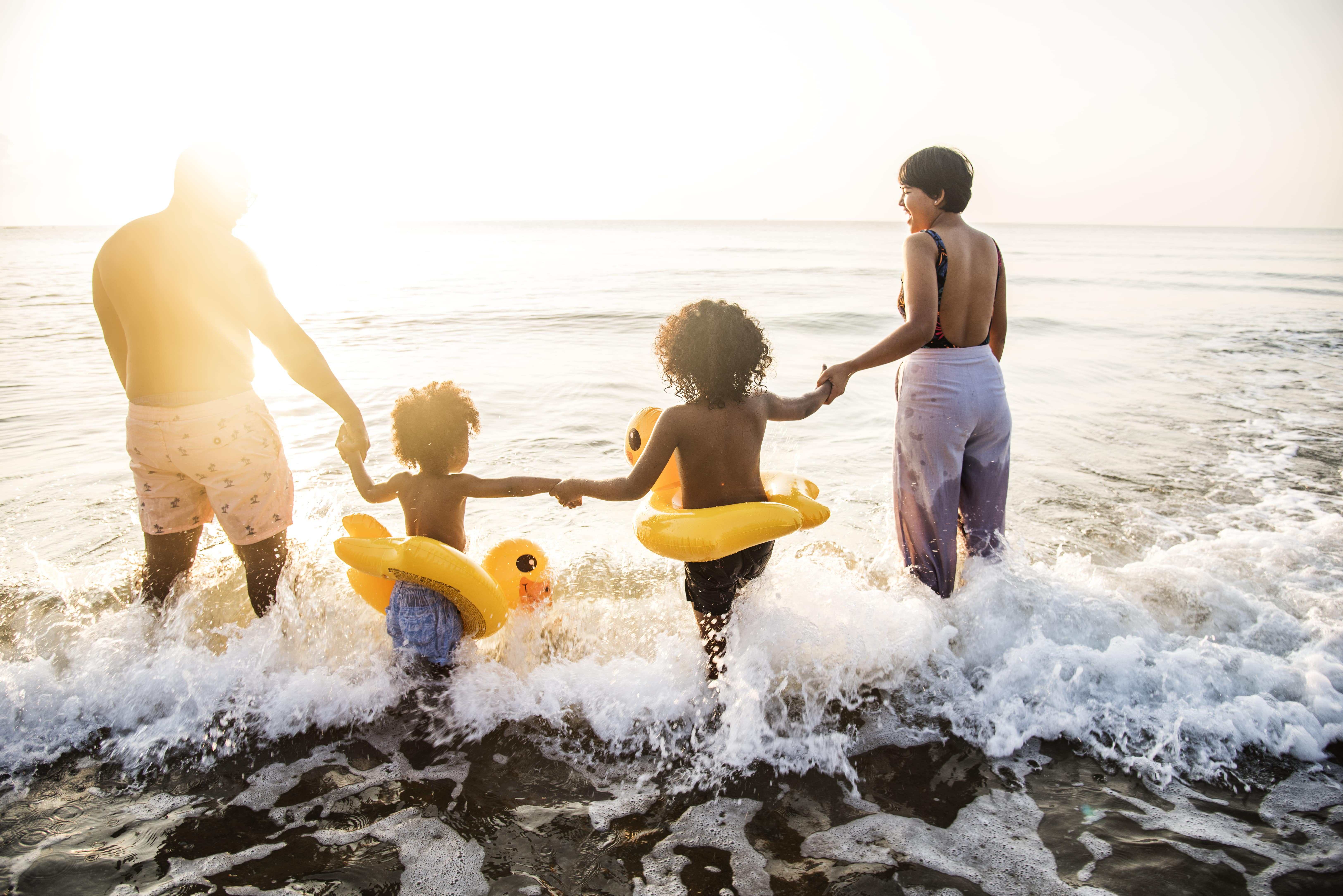 Die schönsten Ziele für einen Familienurlaub am Meer