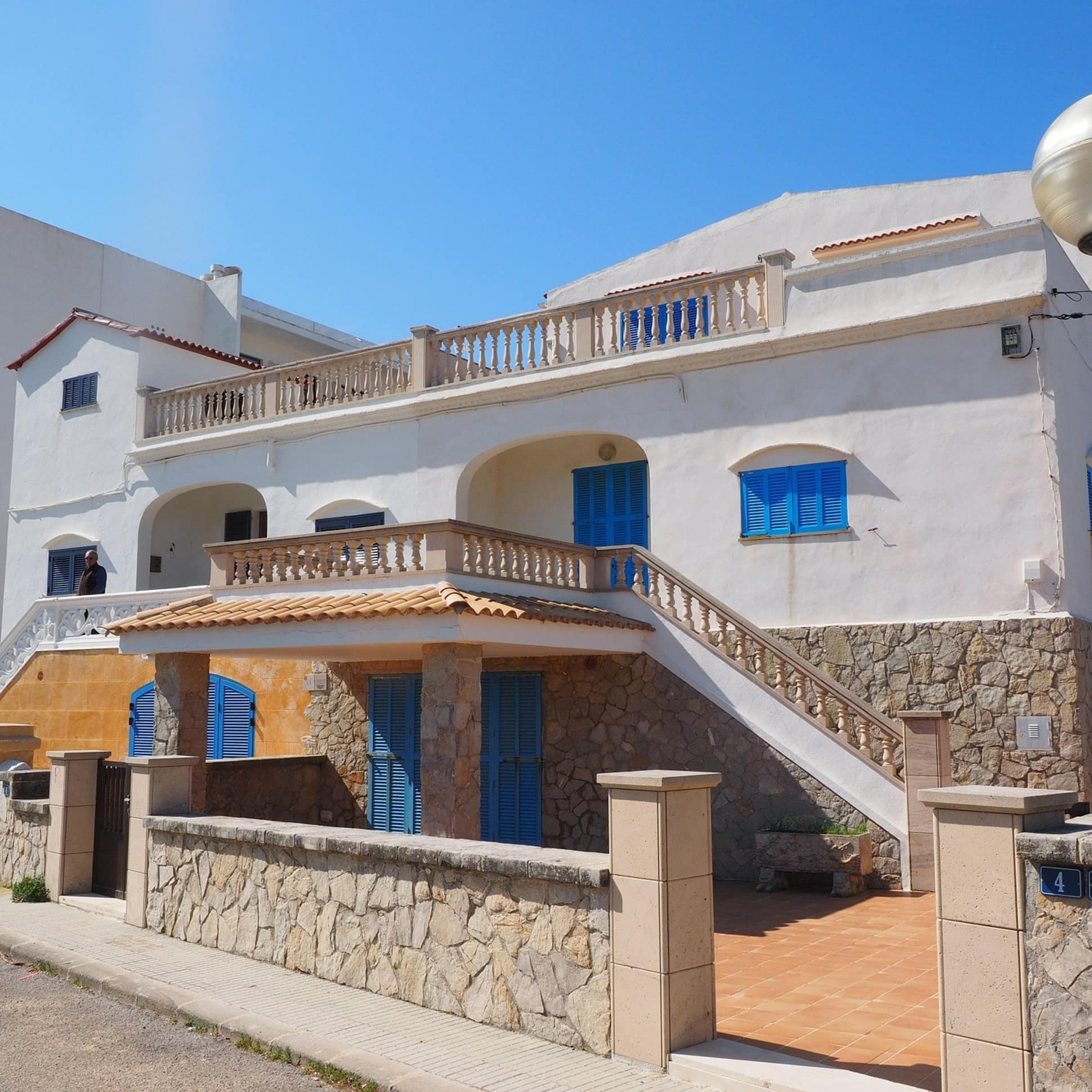 Finca auf Mallorca mit großem Balkon