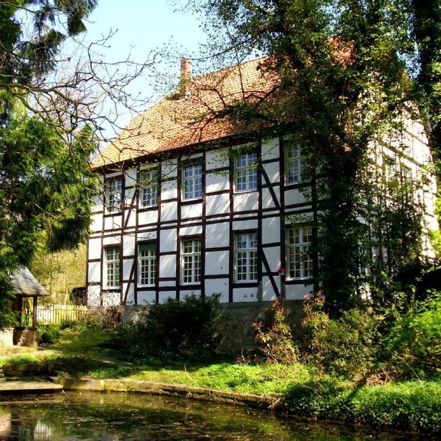 Exklusive Ferienwohnung im Münsterland im Alten Pastorat mit großem Garten
