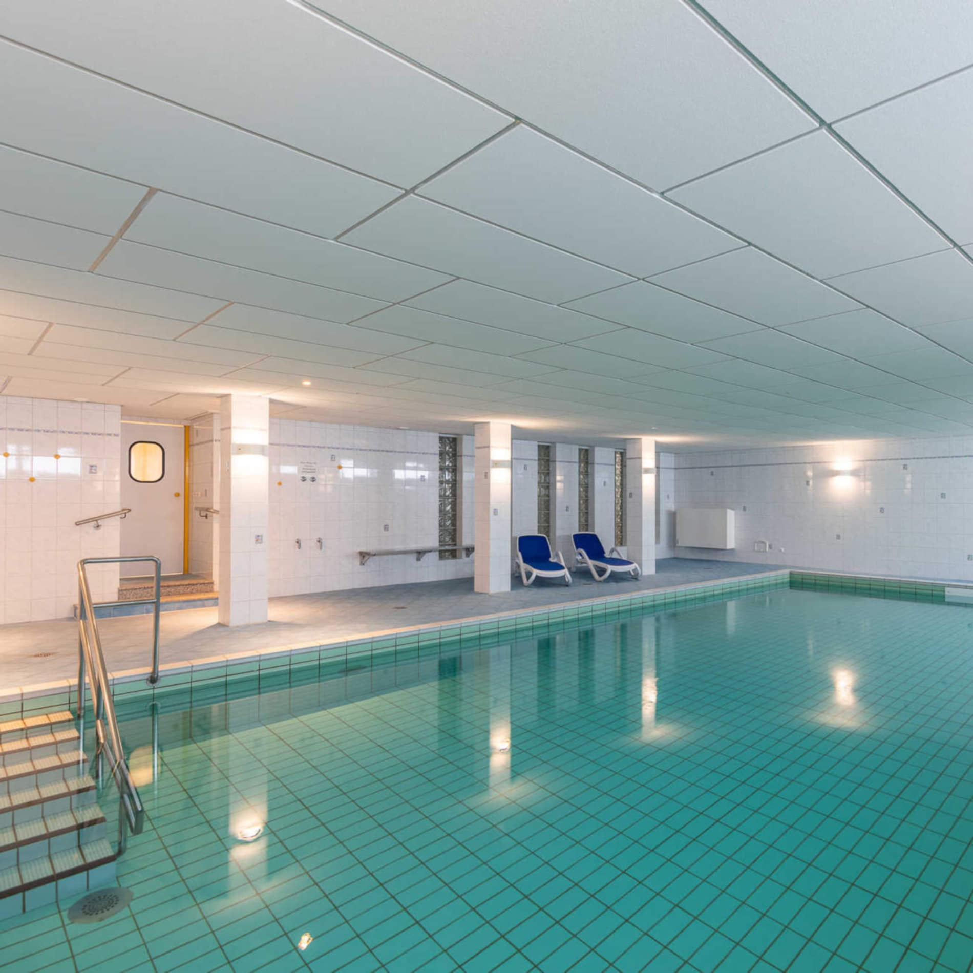Ferienwohnung in Duhnen mit Schwimmbad im Wellnessbereich des Hauses