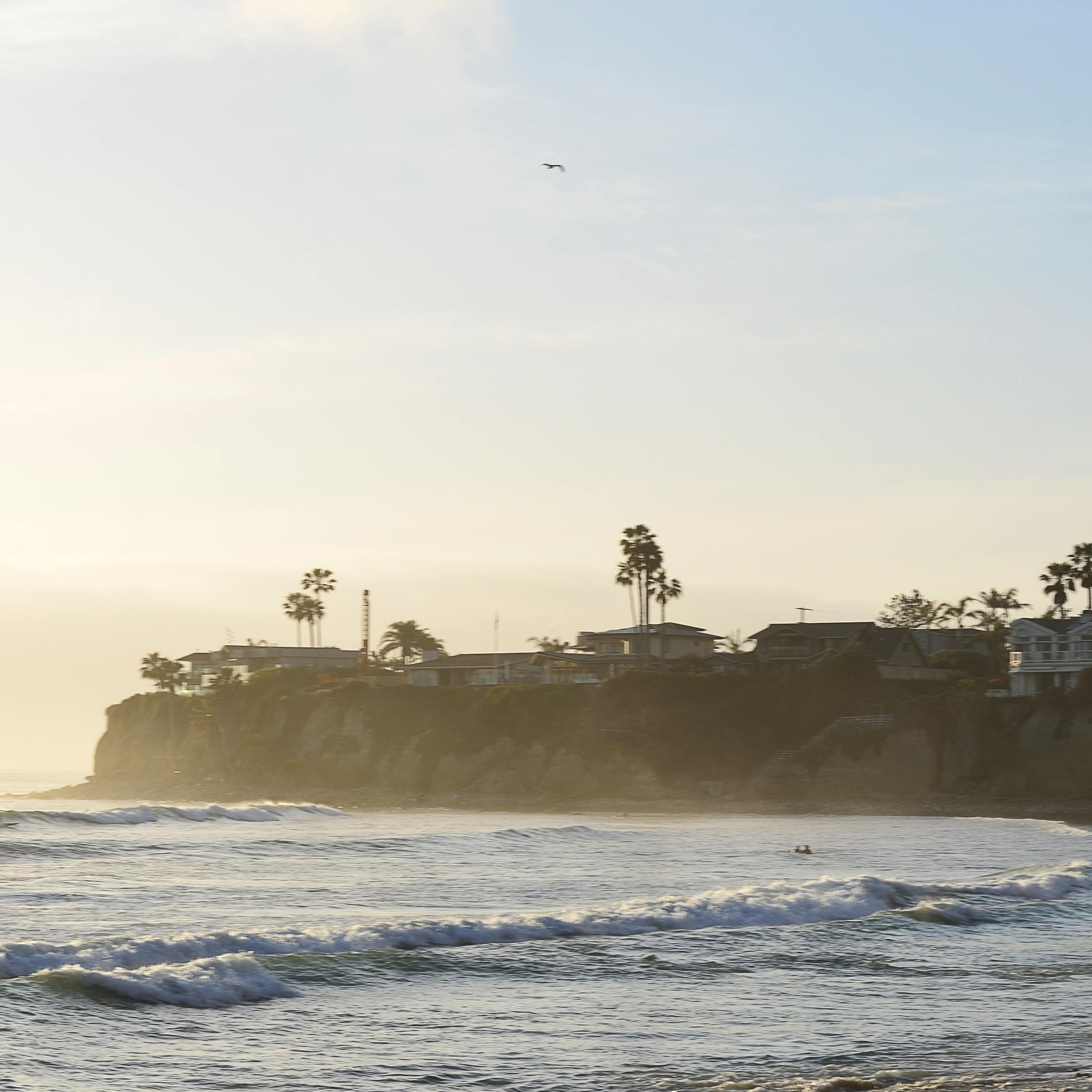 View of Pacific Beach in San Diego