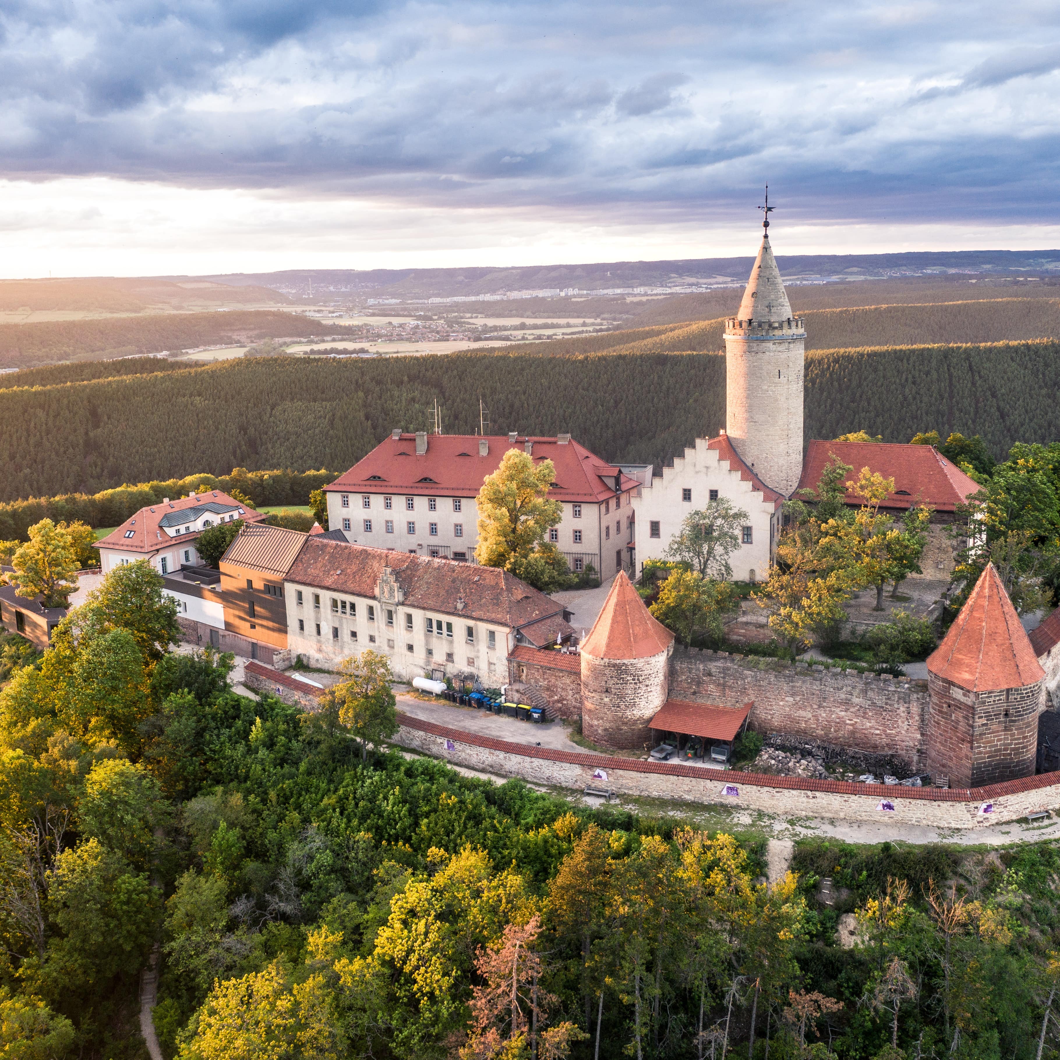 Die Leuchtenburg bei Seitenroda