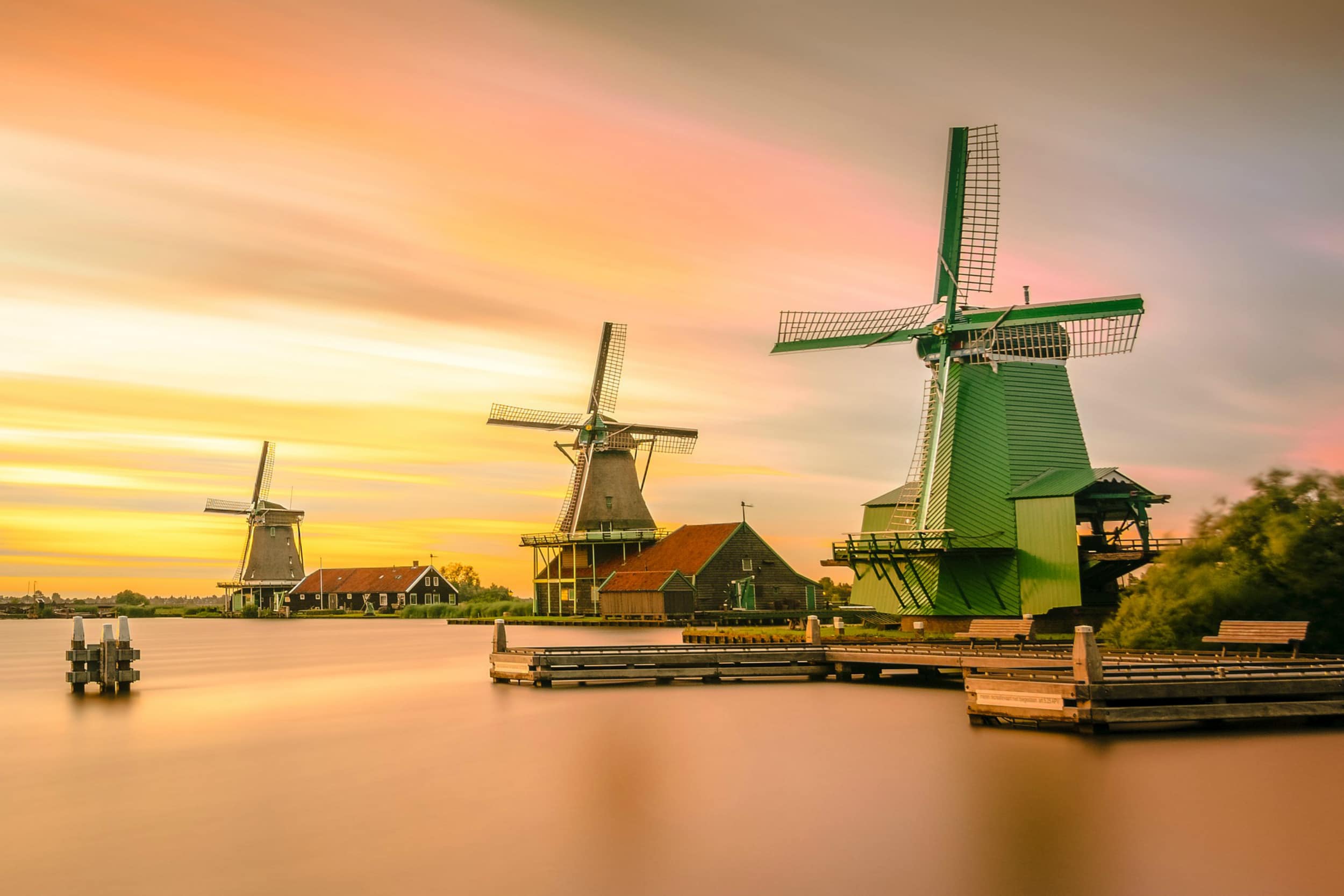 Ferienhaus in Südholland – Tulpenfelder, Meer, Kulturstädte