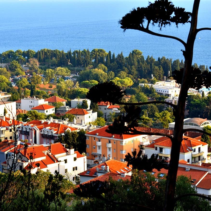 Von den meisten Ferienwohnungen in Split an der dalmatischen Küste genießen Sie herrliche Meerblicke.