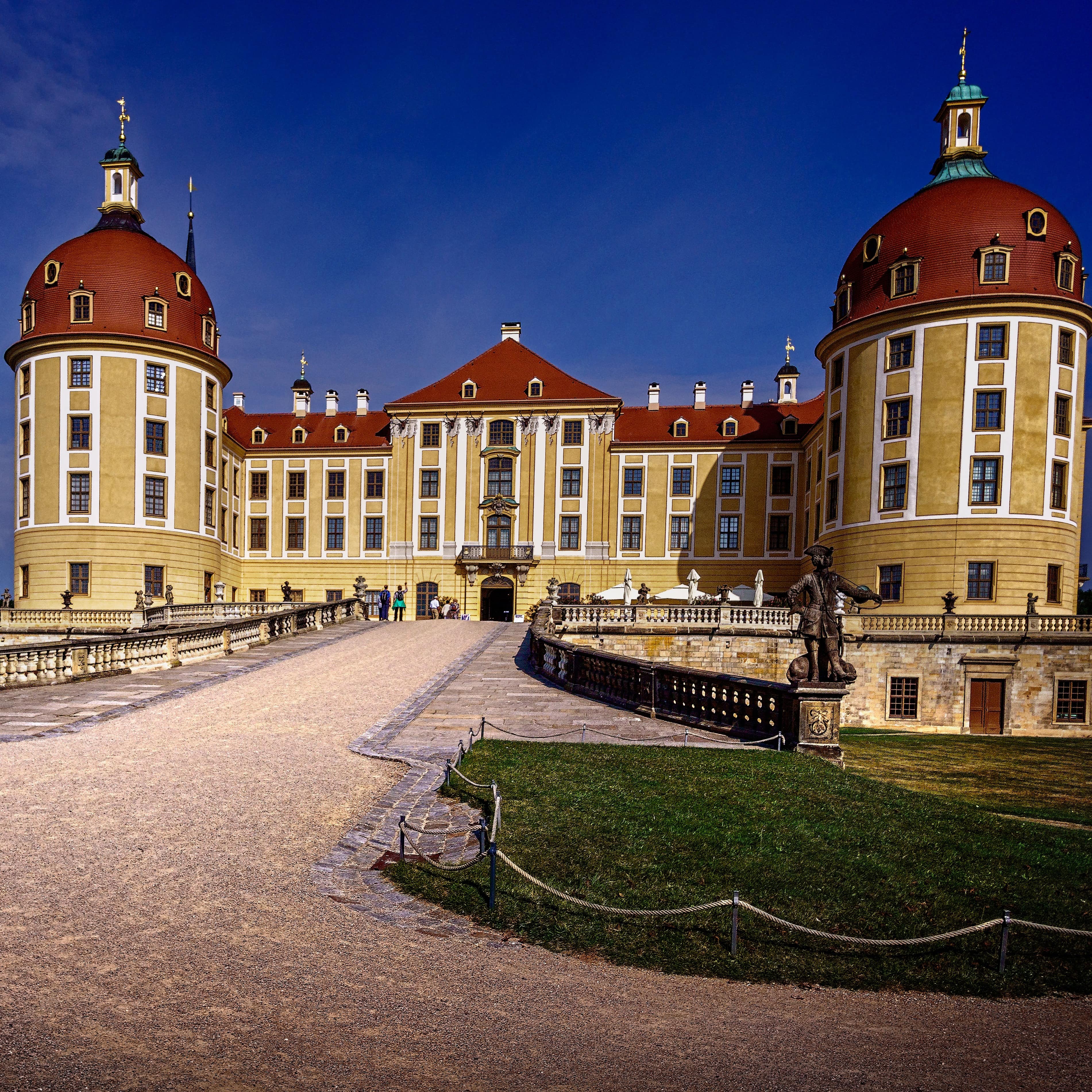 Das Schloss Moritzburg