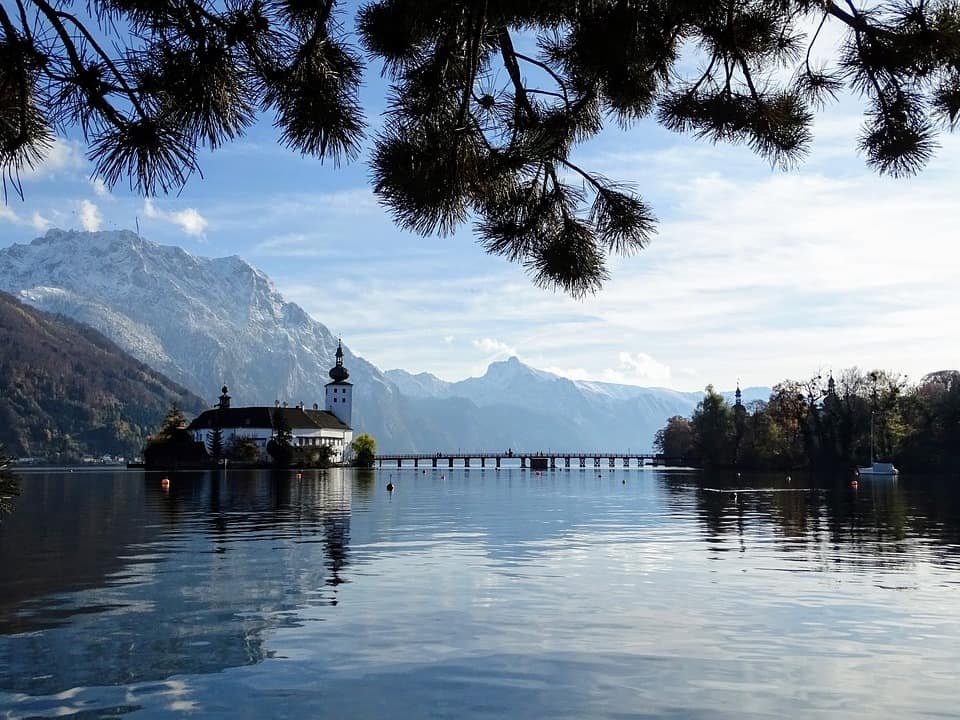 Traunstein Traunsee und Seeschloss