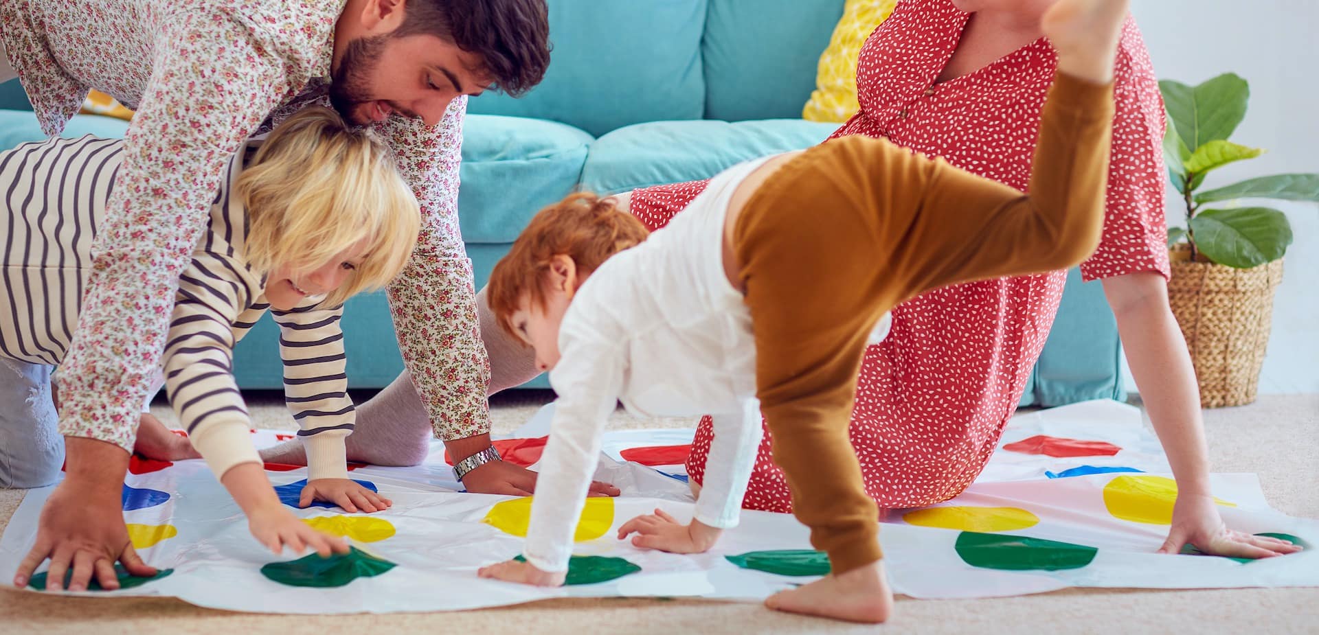 Fitnessspaß zu Hause für die ganze Familie