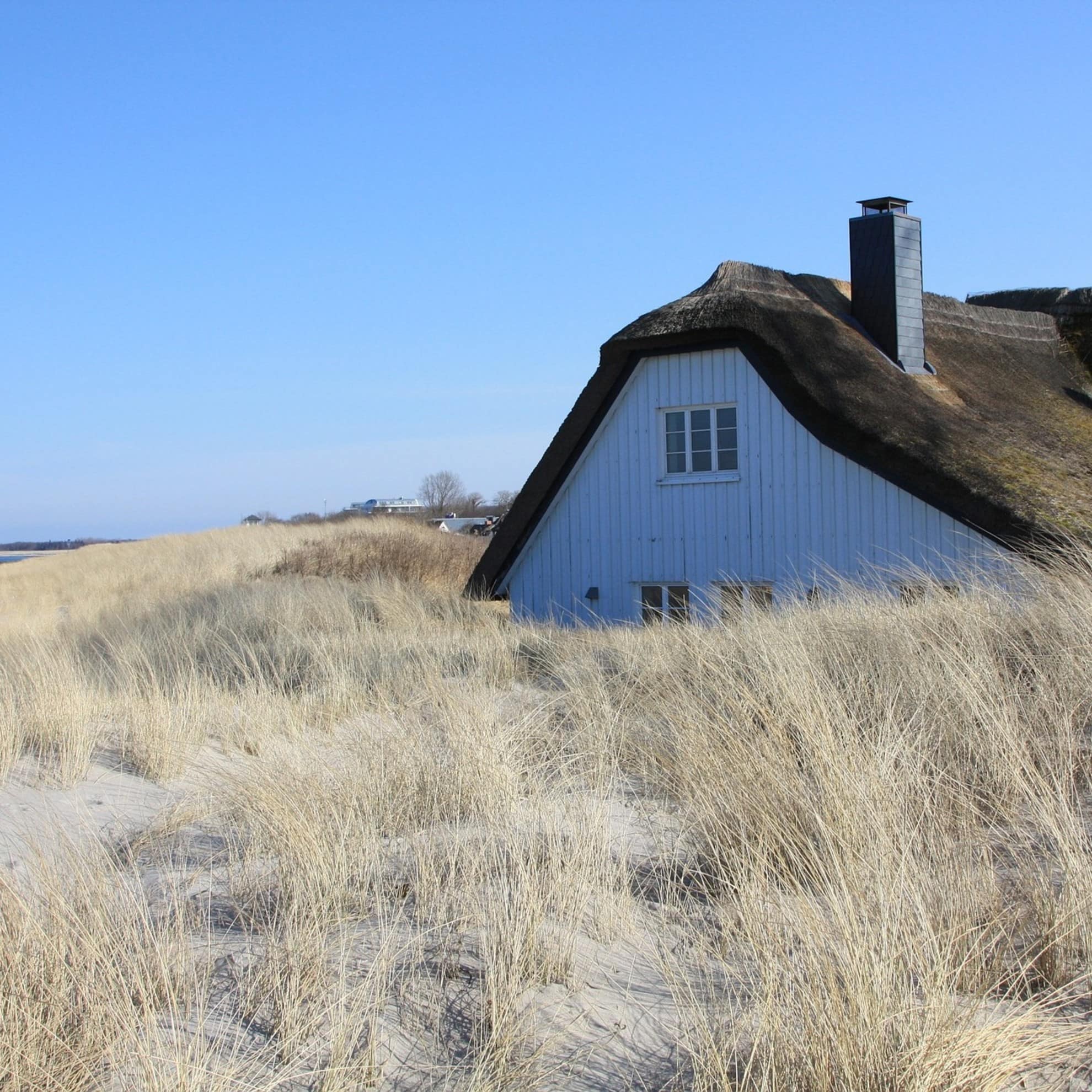 Bungalow direkt am Meer an der Ostsee