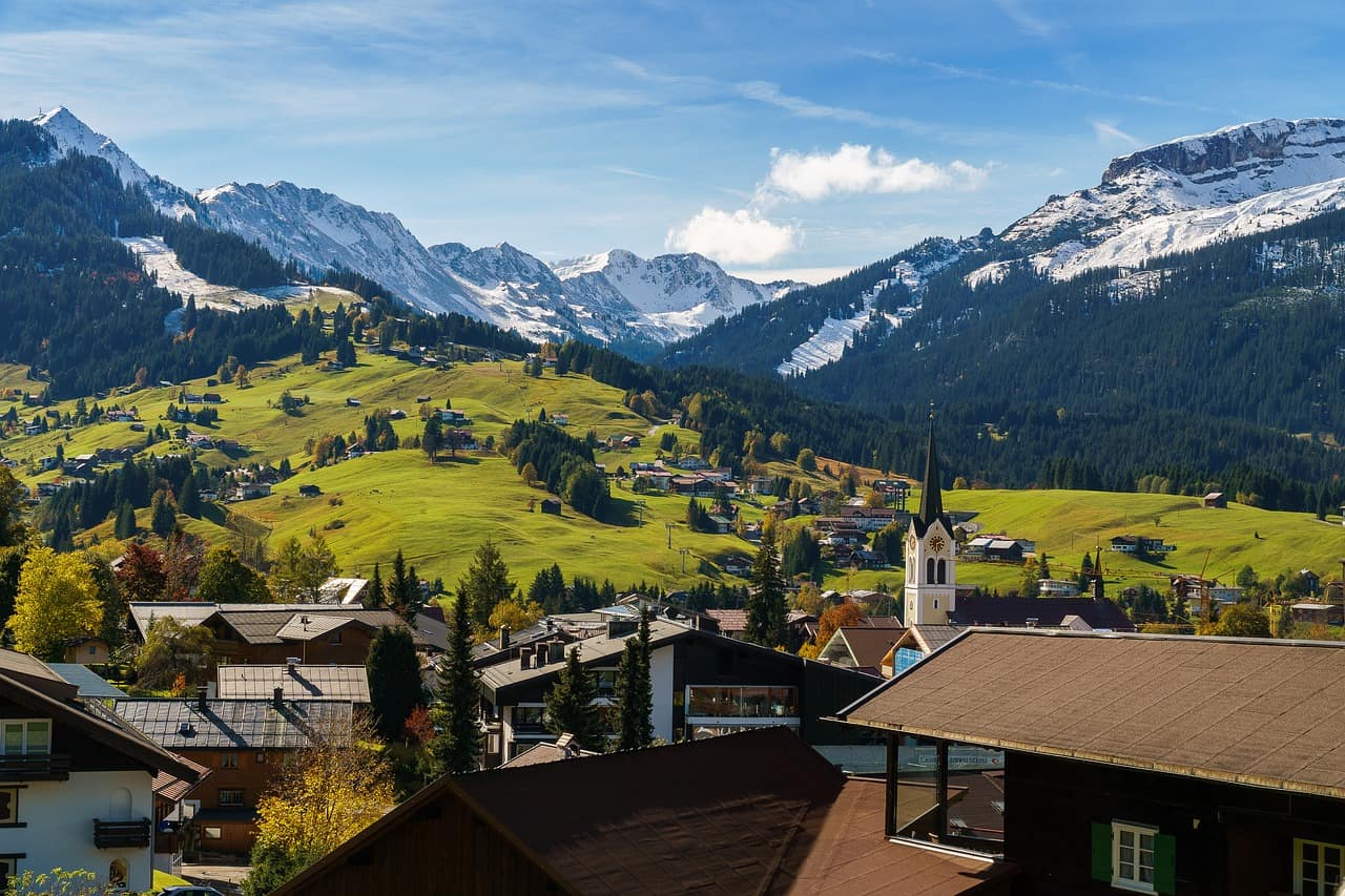 Die schönste Sackgasse der Welt: Ferienwohnung im Kleinwalsertal
