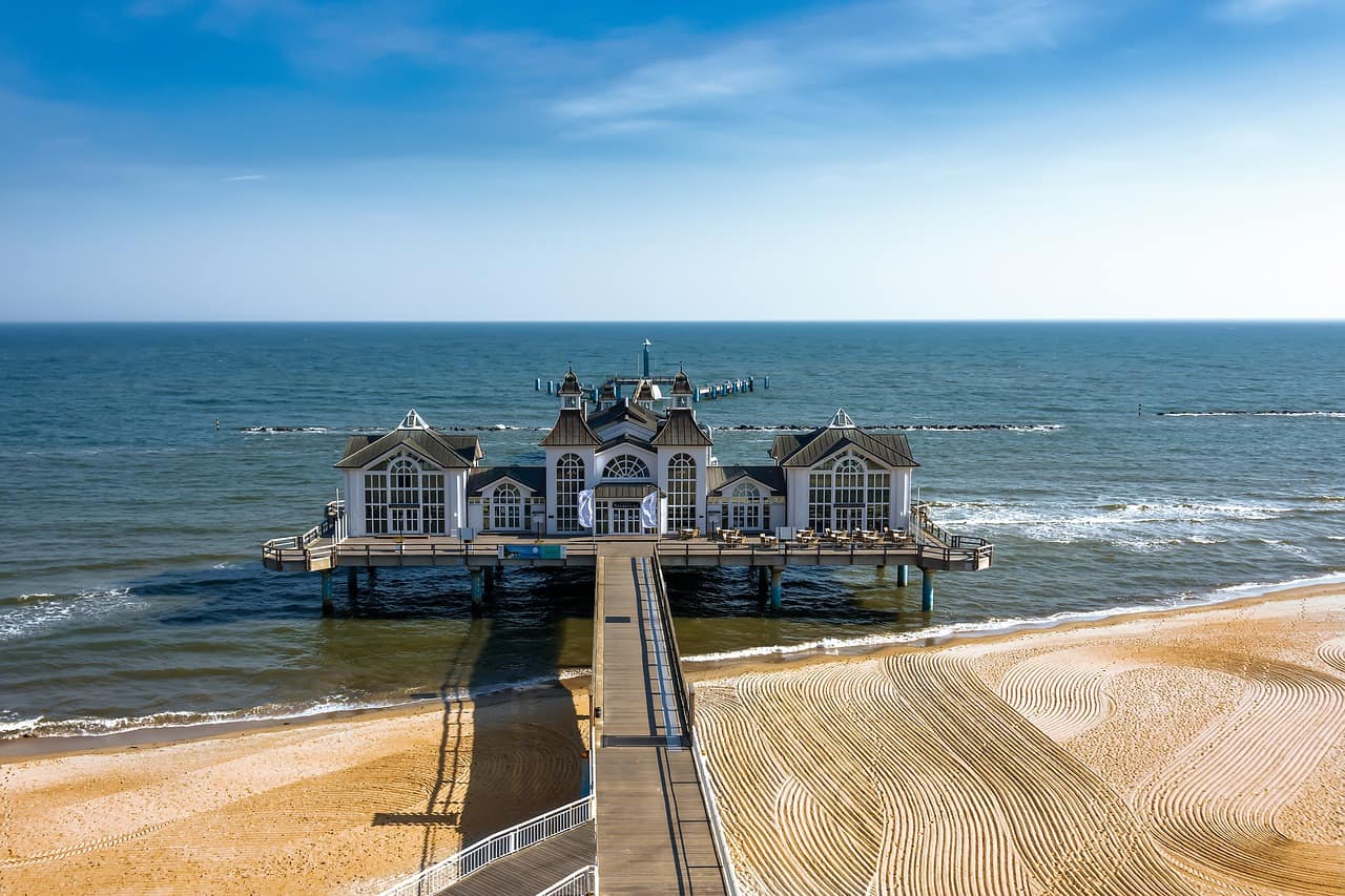 Rügen Strand Sellin Pier 