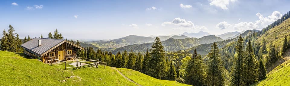 Selbstversorgerhütte mitten in den Alpen