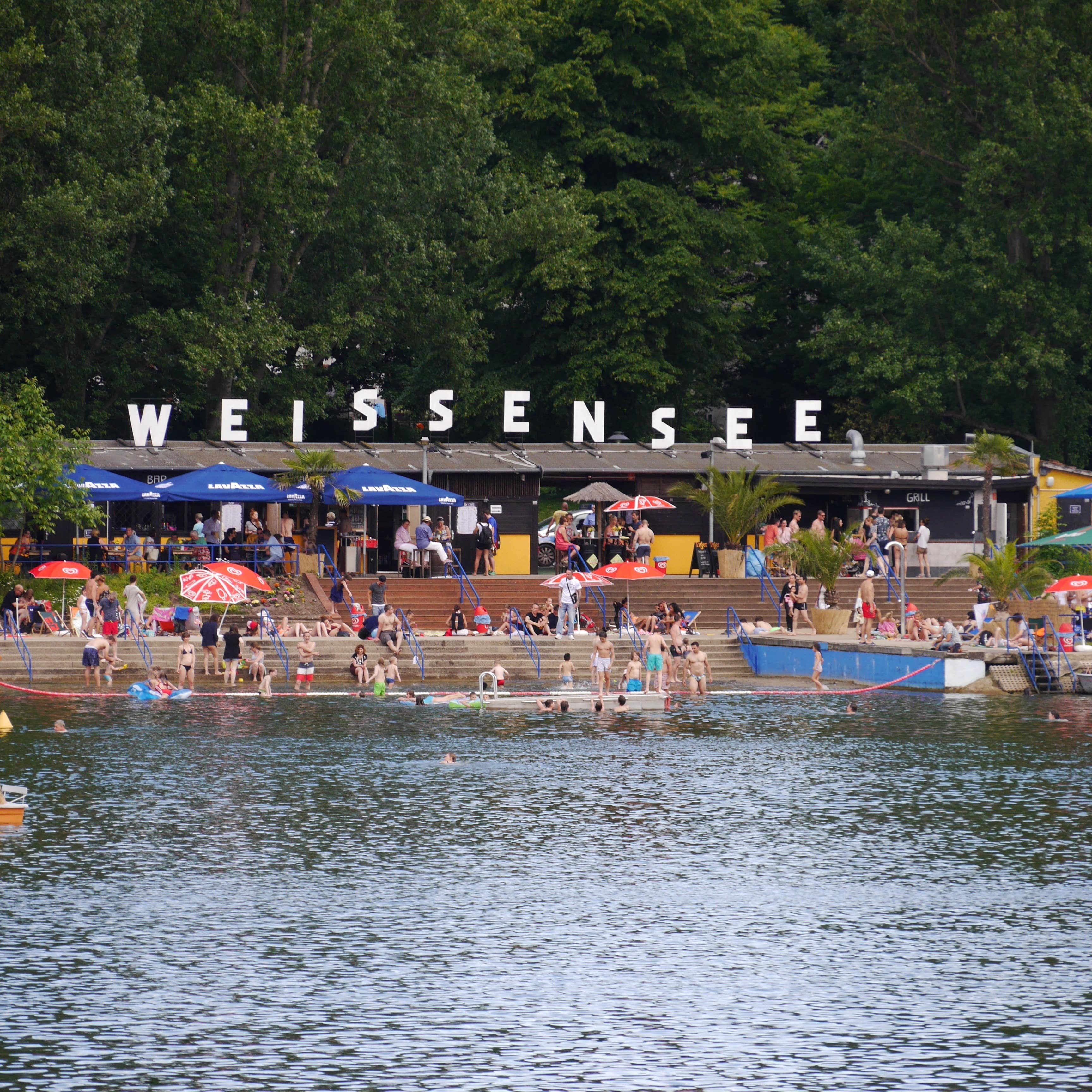 Das Strandbad am Weißensee