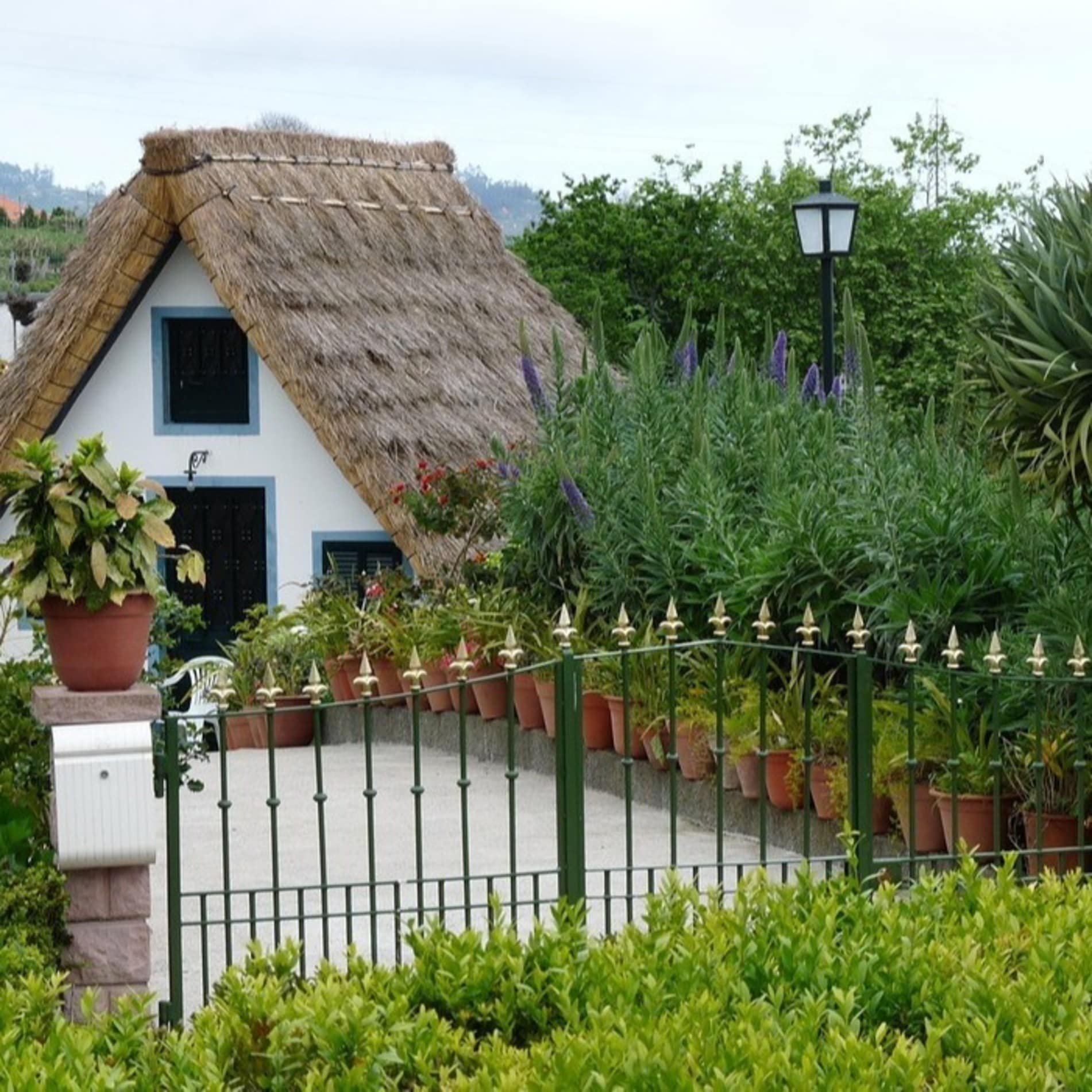 Traditionelle Finca auf Madeira mit Garten
