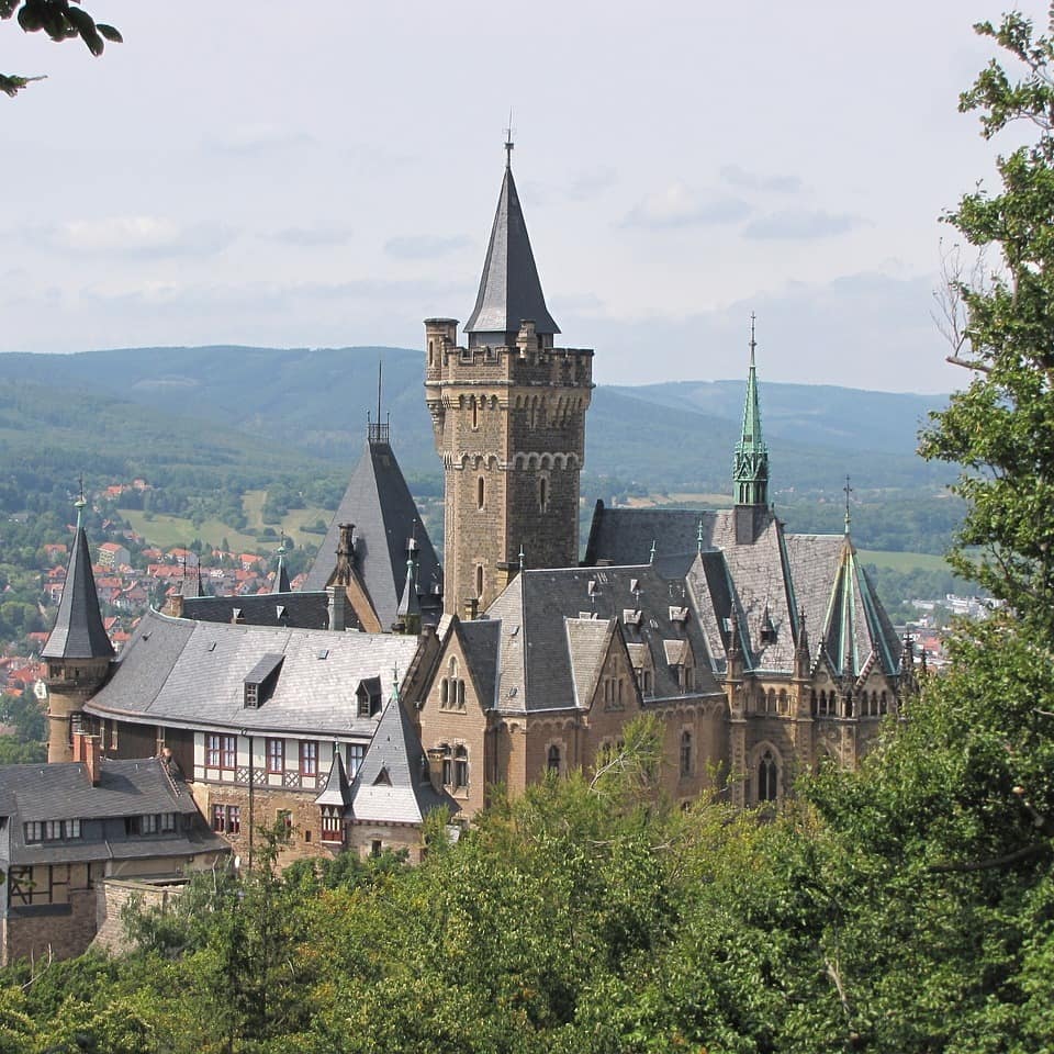 Das beeindruckende Schloss von Wernigerode, in dessen Schlossmauern Sie übernachten können.