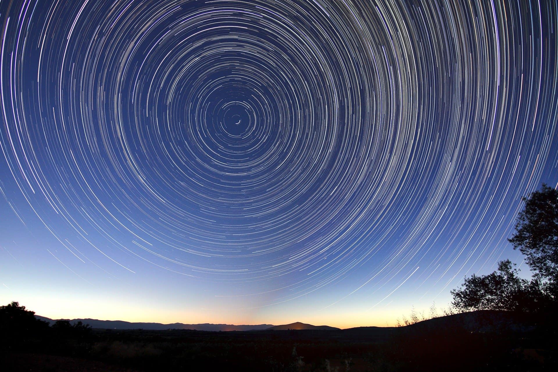 night sky with interesting star patterns