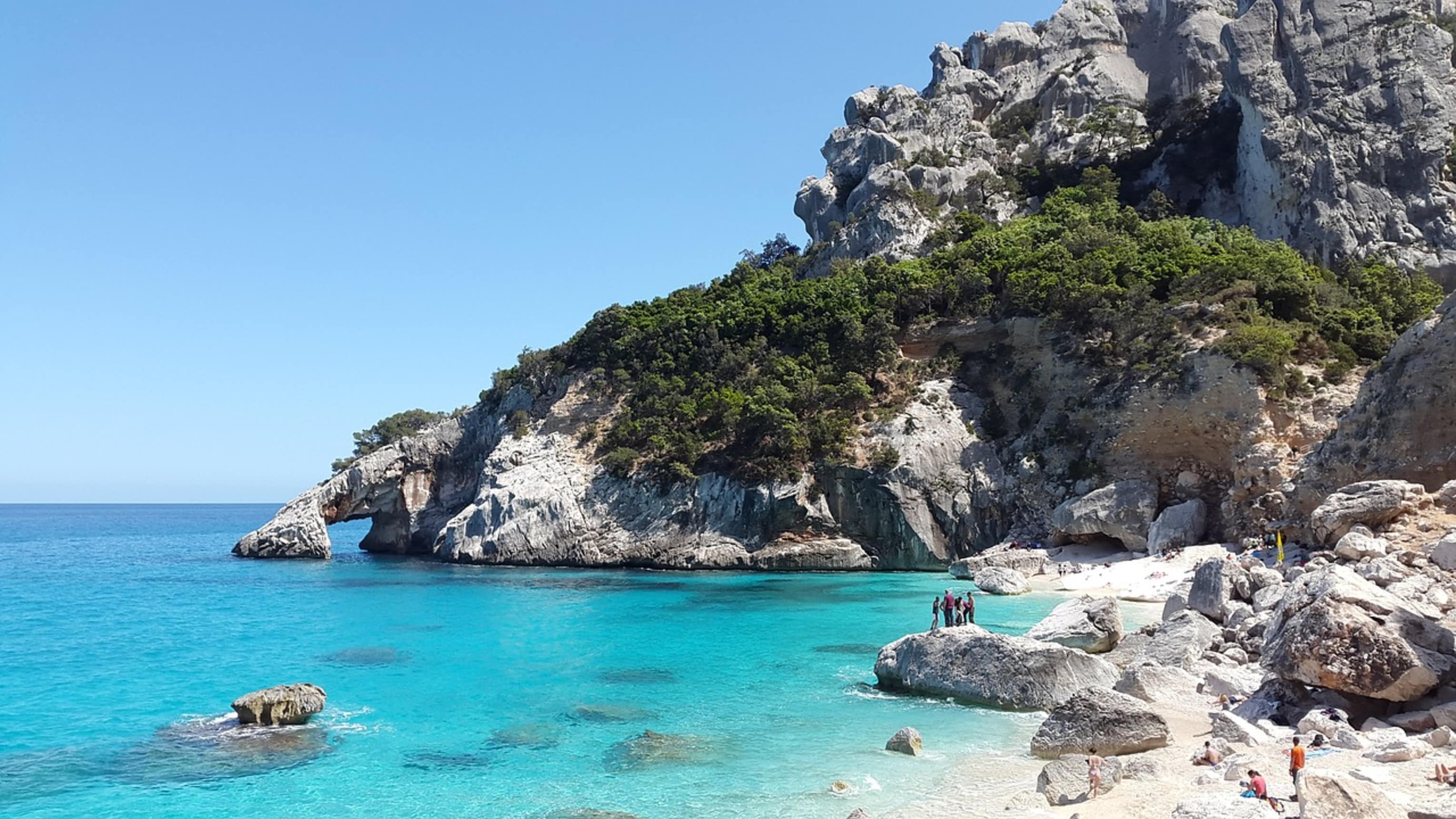 Gorgeous Cala Goloritze on the eastern shores of Sardinia